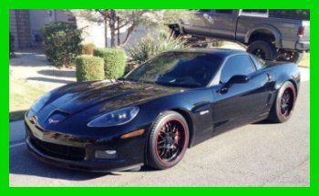 2006 chevy vette z06 6-speed manual sport coupe low miles premium navigation dvd