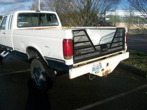 1990 ford f-250 xl extended cab pickup 2-door 7.3l