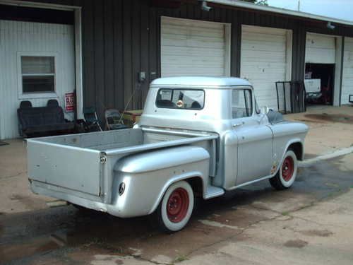 1957 chevy pickup swb v-8 apache project