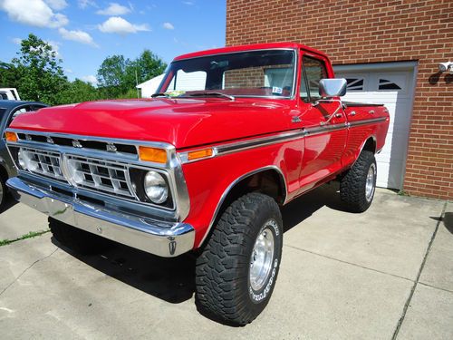 Ford f100 4x4 1977 shortbed