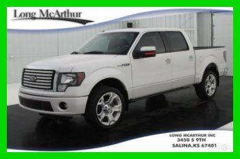 2011 limited super crew! 6.2 v8! 4x4! navigation! sunroof! leather! low miles!