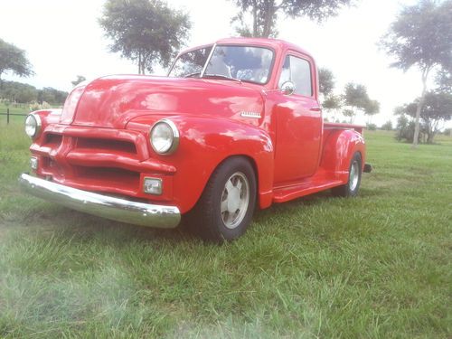1953 chevy 1/2 ton project...disc brakes, power steering, v8, many new parts