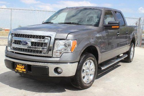 2013 ford f-150 xlt super crew damaged salvage only 147 miles wow like new l@@k!