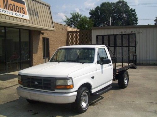 1995 ford f-150 lawn truck! bank repo! absolute auction! no reserve!