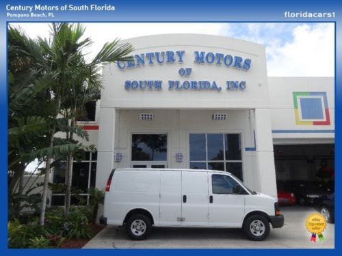 2006 chevy express cargo van 4.3l v6 auto low mileage fl since new