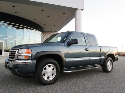 2006 gmc sierra 1500 sle 4x4 z71 extended cab pick up loaded extra clean