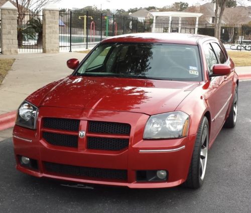 2006 inferno red magnum srt8 loaded with extended warranty