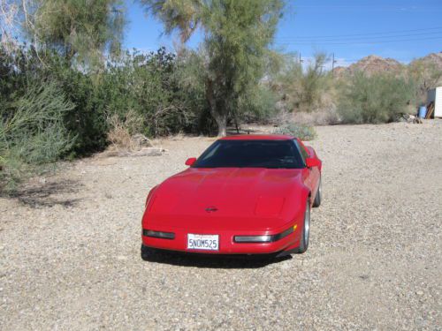 Corvette coupe 1991 special model
