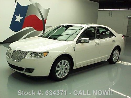 2010 lincoln mkz climate leather sunroof nav 42k miles texas direct auto