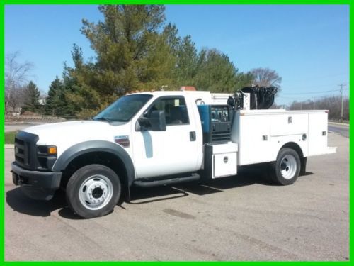 2008 ford f550 2wd f550 6.4l powerstroke service truck used