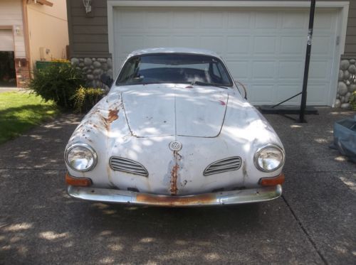 Classic vw karmann ghia project car for volkswagen lovers! not running