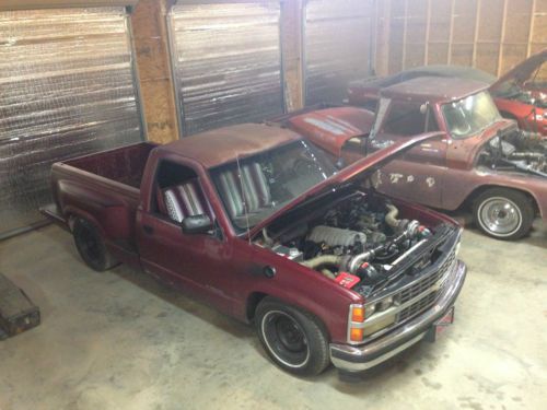 1989 twin turbo lsx 6.0 chevrolet pickup rcsb ss bed, ultimate sleeper!