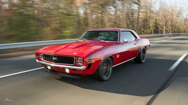 1969 chevrolet camaro rsss ls3 pro-touring restomod coupe 6 speed w ac