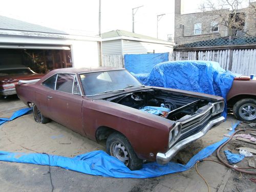 1969 plymouth roadrunner 2 dr hardtop 383 numbers matching!!