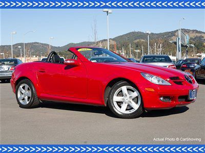 2006 slk280 roadster: heating package, offered by authorized mercedes dealership