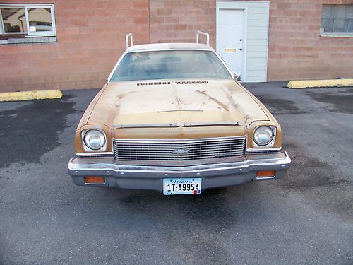 1973 chevy elcamino project,very original w/ rock solid floors and bed