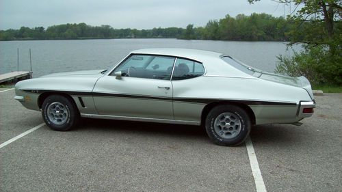 1972 pontiac lemans gt 2 door hardtop coupe # matching very rare optioned car!!