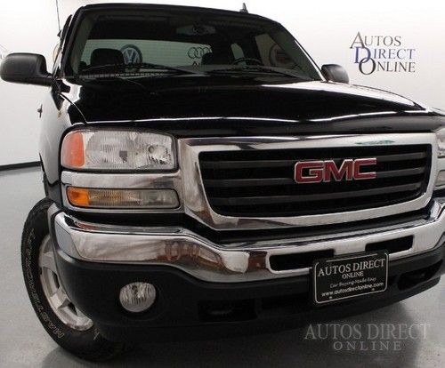We finance 06 sierra slt 4wd ext cab tow hitch cd z85 hd suspension leather bose