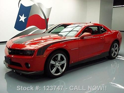 2010 chevy camaro 2lt rs ground effects leather sunroof texas direct auto