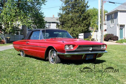 1966 ford thunderbird convertible - rare q code 428!
