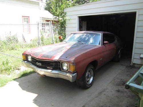 1971 chevelle ss454 project w/a.c.