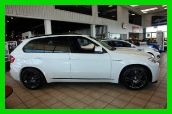 2011 bmw x5 m~alpine white~23k pampered miles $98,625 new~mint condition~loaded!