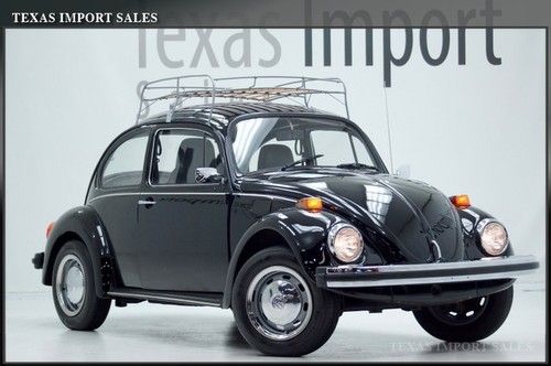 1975 vw beetle,roof rack,chrome,must see 100-pictures!