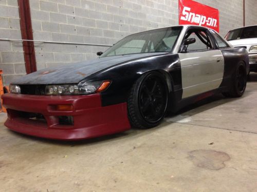 Caged 1992 nissan 240sx rolling chassis