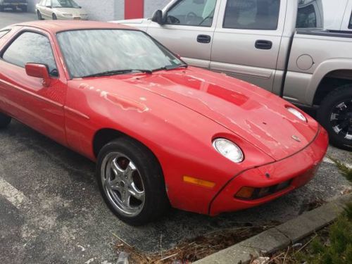 1985 porsche 928 s euro car imported to the usa from germany parts car project
