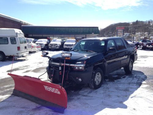 1 owner - 4x4 - crew cab - boss snow plow - 5.3l - no reserve