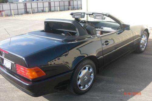 1994 mercedes benz sl500 nice triple black two top