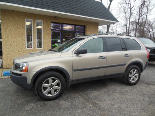 2004 volvo xc90 t6 wagon 4-door 2.9l awd 1 owner clean carfax suv cheap 3 rows