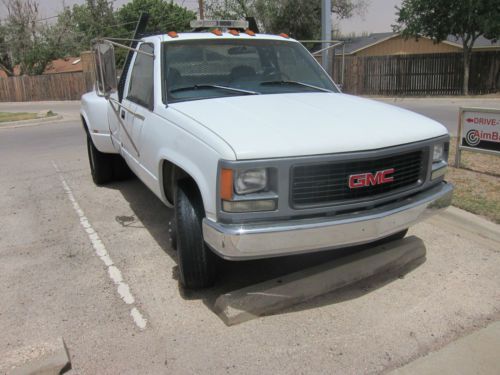 1996 gmc sierra 3500 less than 14,000 miles dually with goose neck