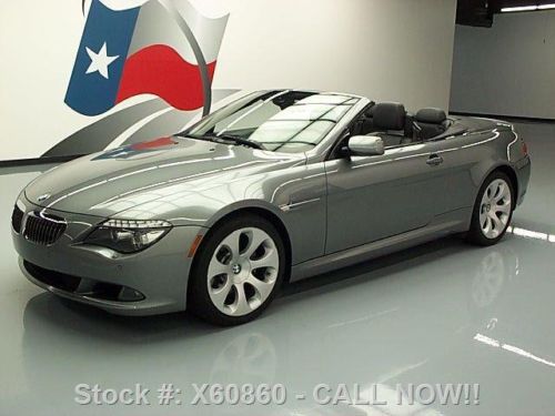 2008 bmw 650i sport convertible nav hud xenons only 41k texas direct auto