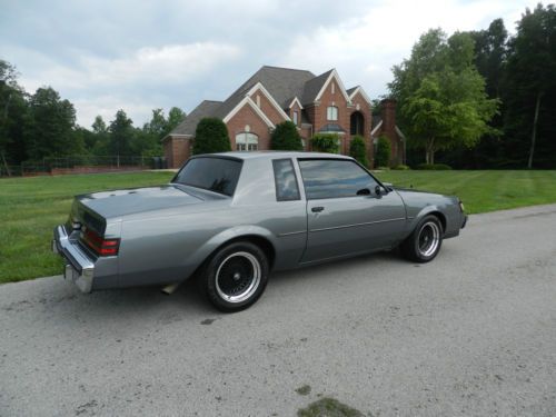 1987 buick t type turbo regal / gn gnx grand national show cruise rod pro custom