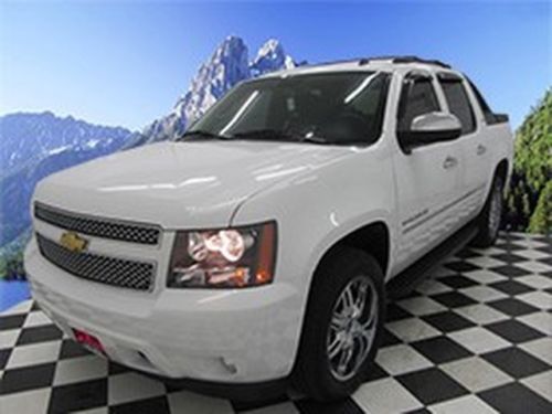 11 chevy avalanche ltz 4x4 crew cab leather ac seats sunroof dvd bed liner