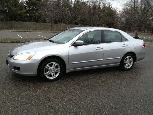 No reserve! silver 2006 honda accord se 5-speed manual ~ 89k miles ~ one owner
