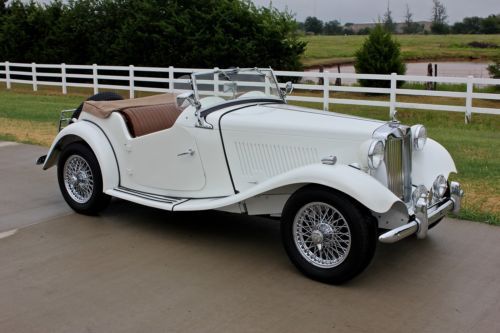 1953 mg td restored with wire wheels