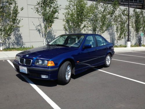 1998 bmw 328i sedan - very well maintained with low miles - avus blue &amp; gray