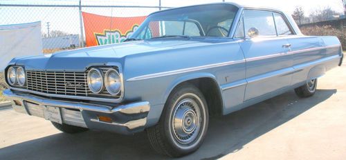 1964 chevrolet impala 283 engine power glide transmission all original