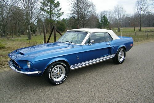 1968 mustang convertible shelby gt350 clone/tribute