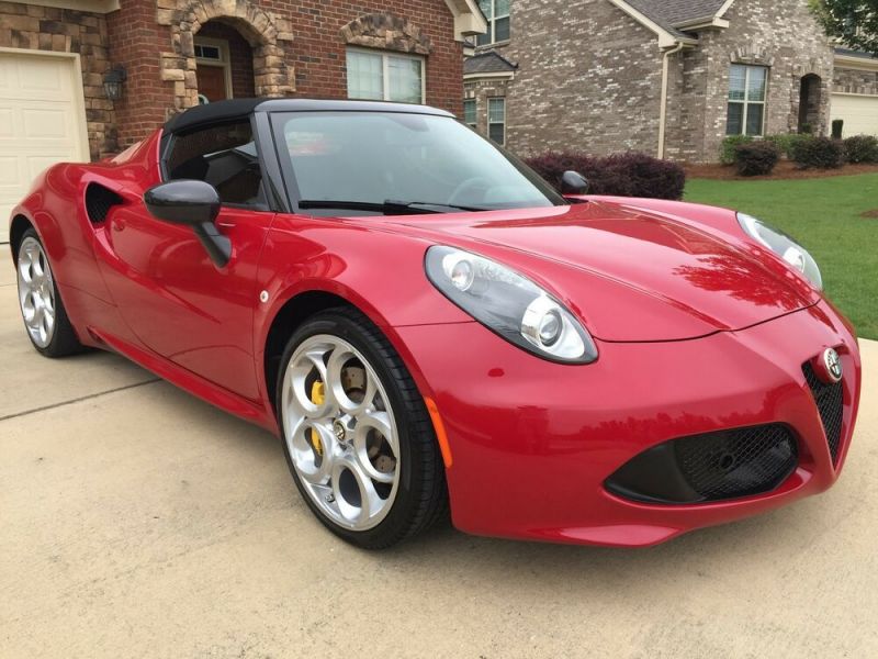 2015 alfa romeo 4c spyder and track package