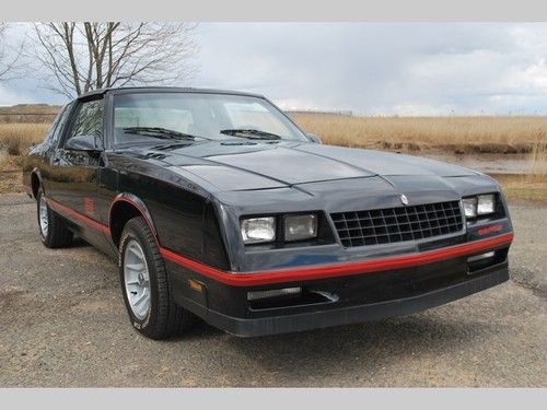 1987 chevrolet monte carlo ss automatic 2-door coupe