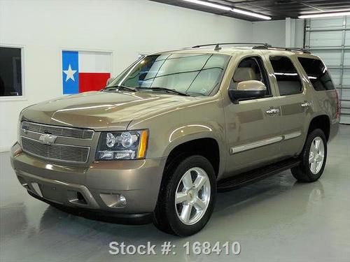 2007 chevy tahoe 3lt 4x4 6 pass htd leather nav dvd 30k texas direct auto