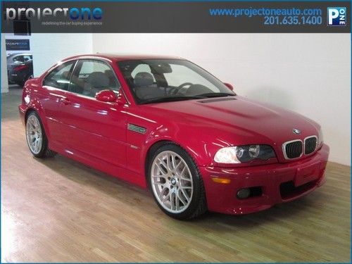 2005 bmw m3 smg competition imola red 49k miles nav