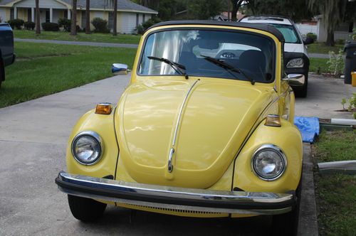 1978 super beetle convertible, karman ghia