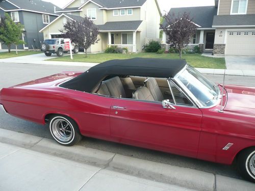 1967 ford galaxie 500 xl 6.4l convertible 390 v8 excellent condition