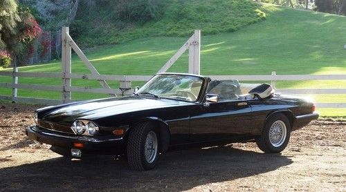 1990 jaguar xjs v12 convertible - southern california car - 'classic collection'