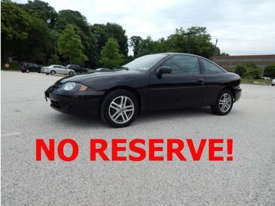 2003 chevrolet cavalier  coupe..low low miles...like new!  no reserve auction!!!