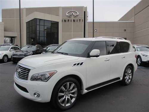 2011 infiniti qx56 mint loaded - certified - touring/technology/theater pkg 4x4